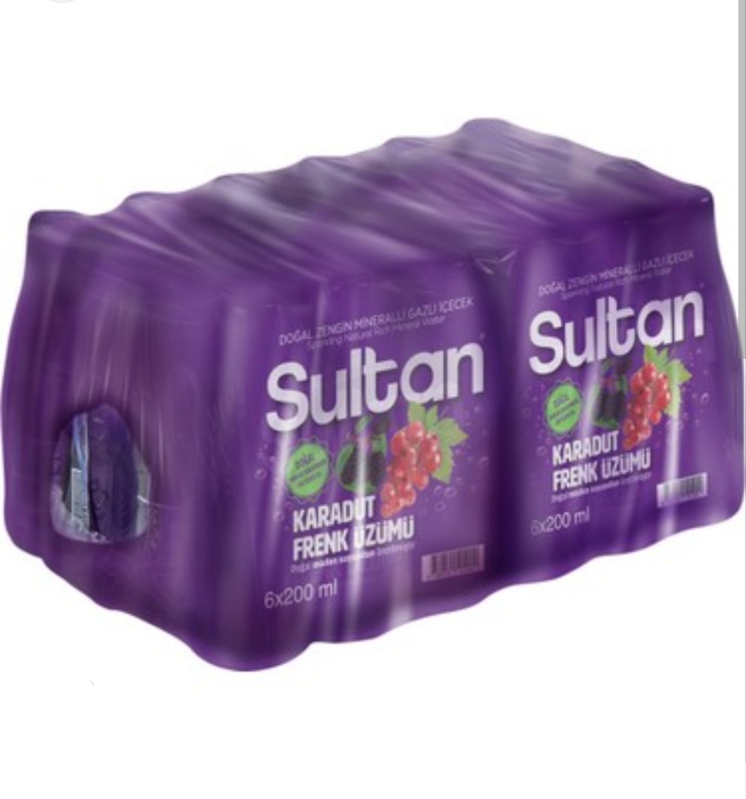 Sultan 24 Lü Karadut Soda