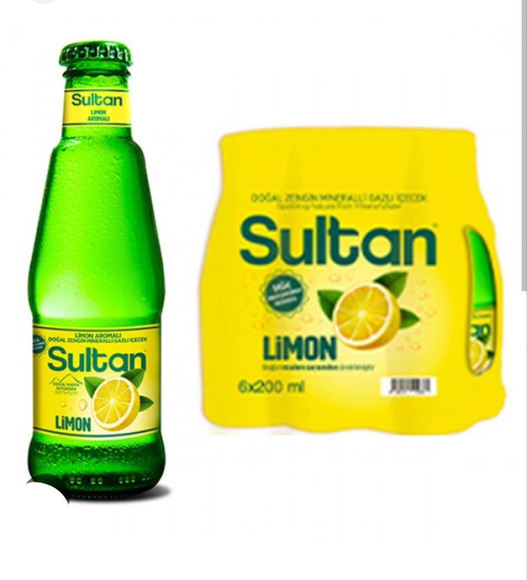 Sultan 24 Lü Limonlu Soda