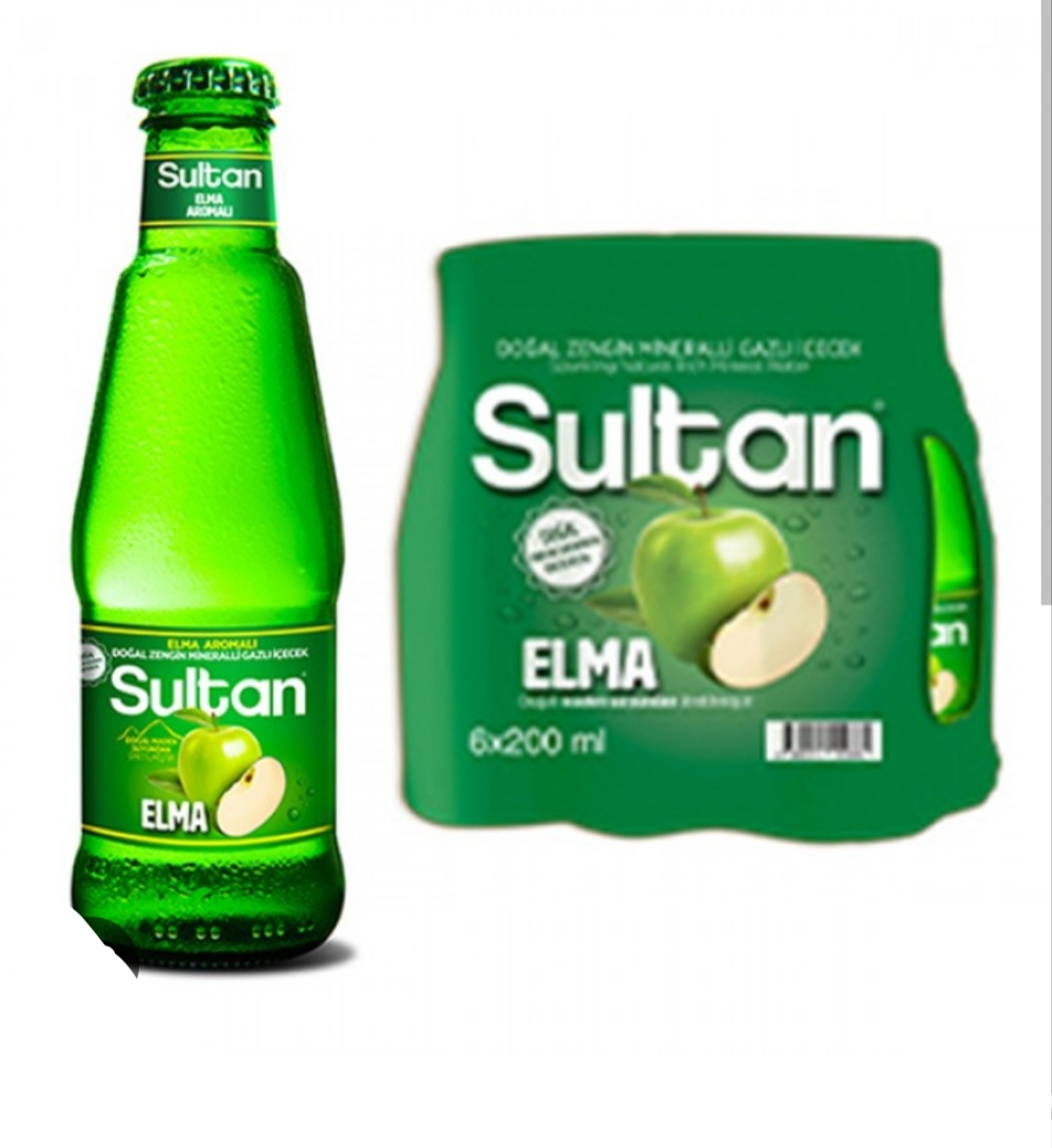 Sultan 24 Lü Elmalı Soda