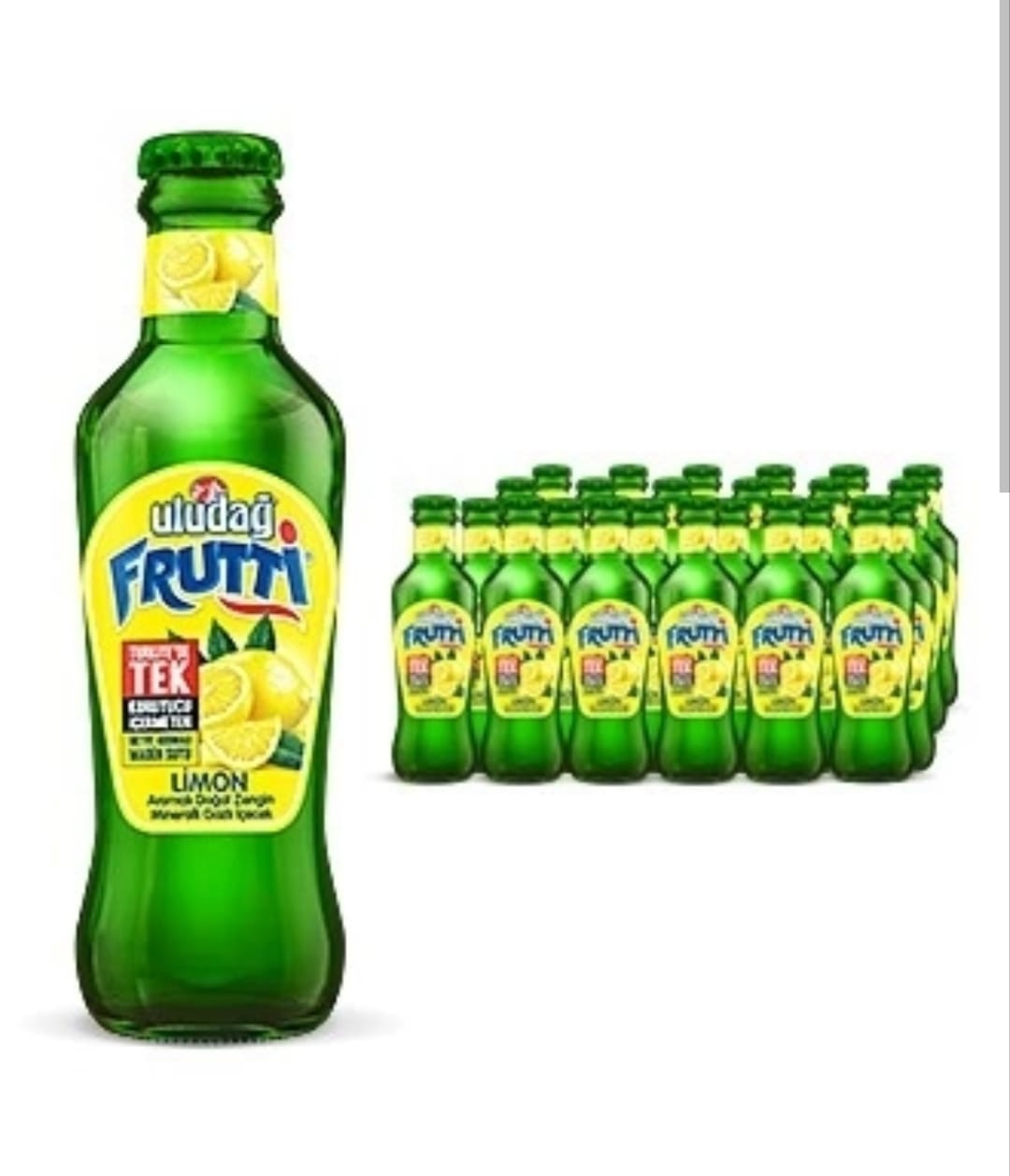 Uludağ Frutti Limonlu Soda 0.20 L 24 Lü